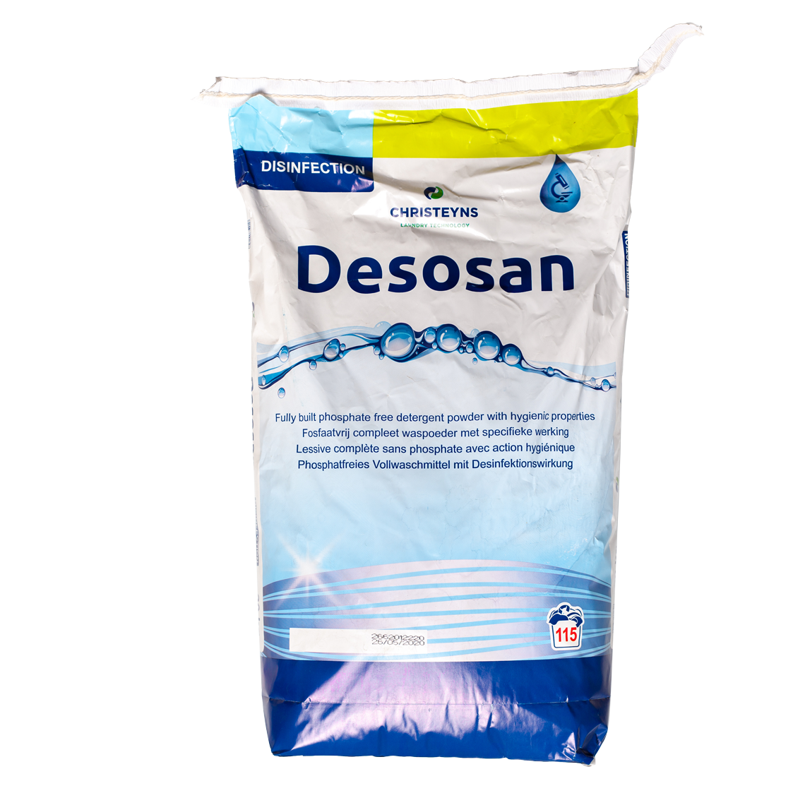 Poudre à lessiver désinfectante Desosan 20 kg