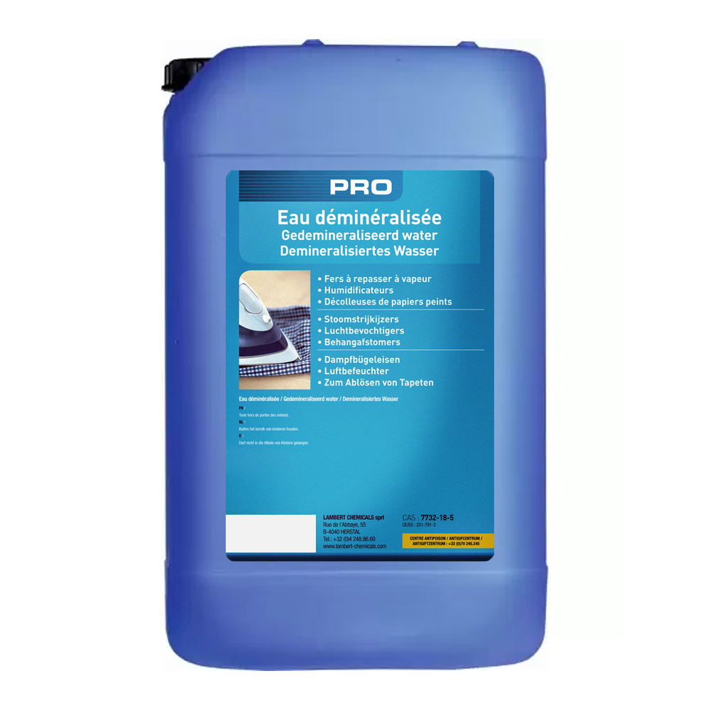 Eau déminéralisée