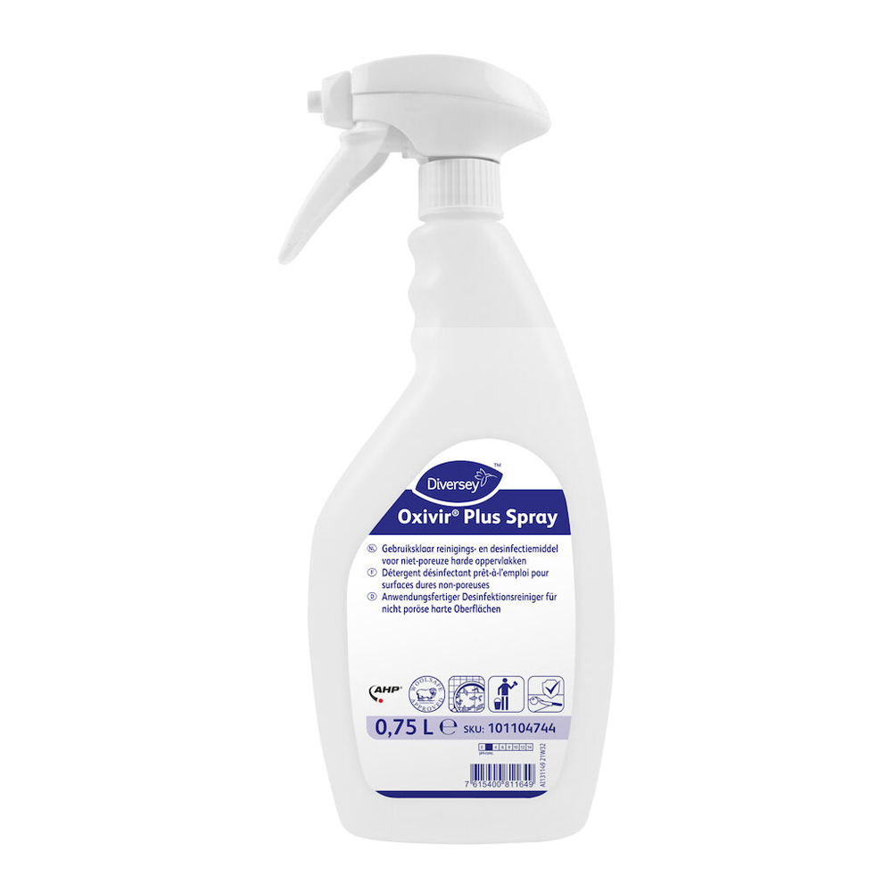 Reinigings- en desinfectiemiddel Oxivir Plus Spray 750ml