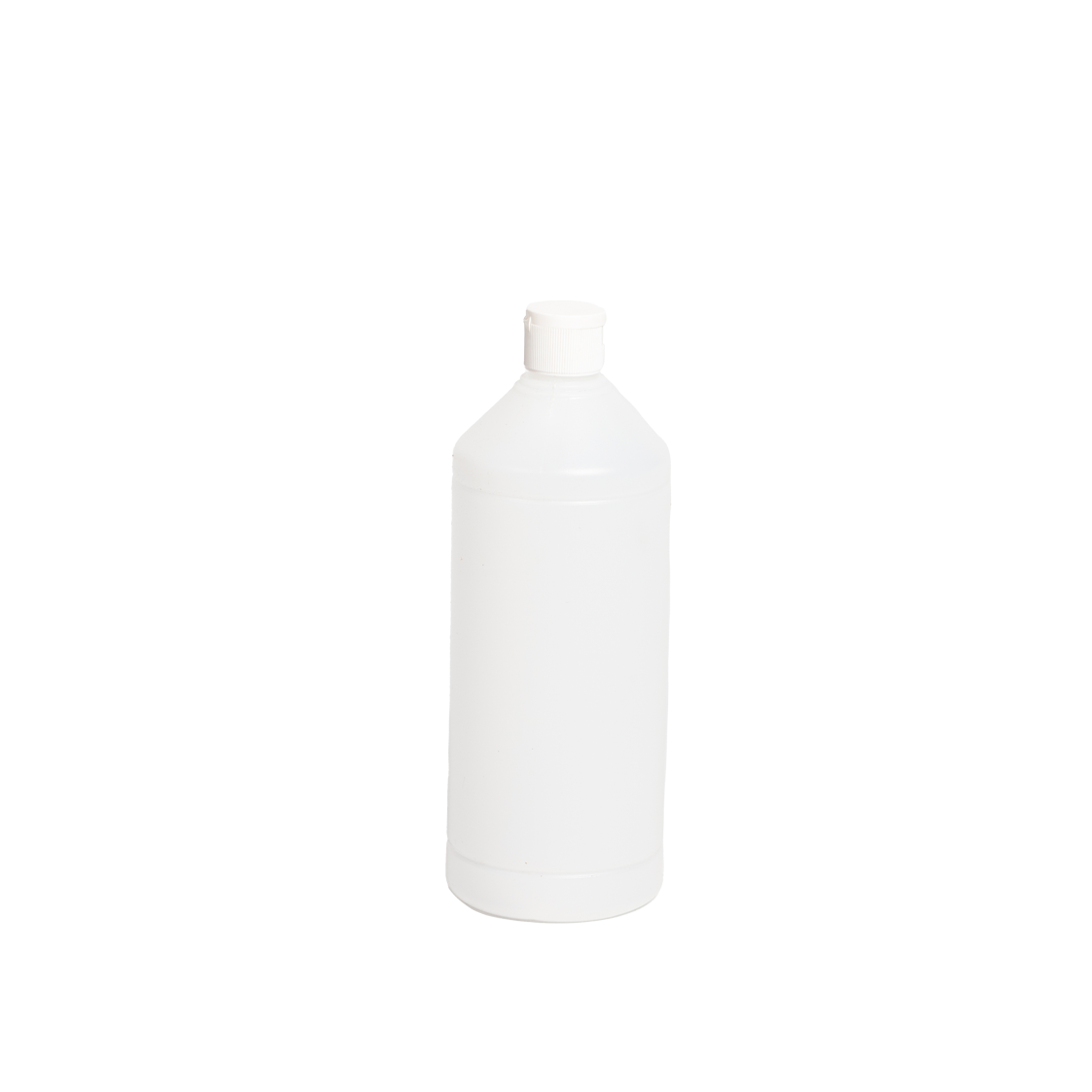 Plastic fles met klikdop 1L