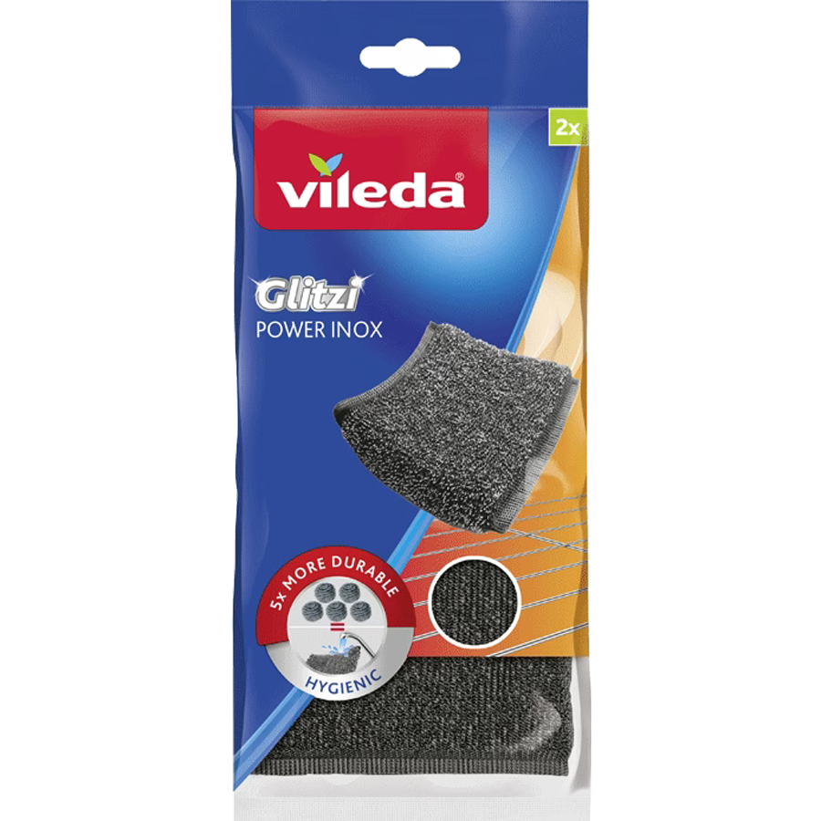 Éponge en inox Glitzi Power Inox