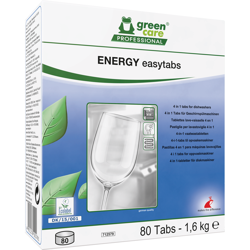 Tablettes pour lave-vaisselle Energy Easytabs