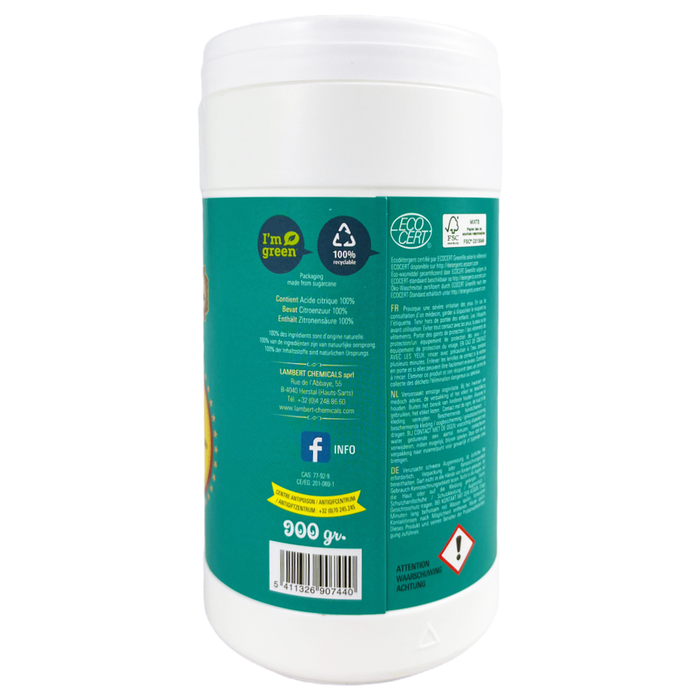 Acide citrique 900 gr