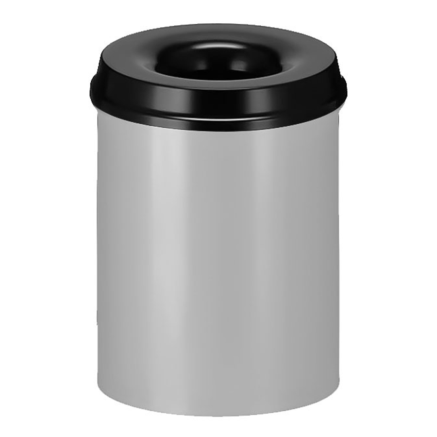 Vlamdovende vuilnisbak 15L